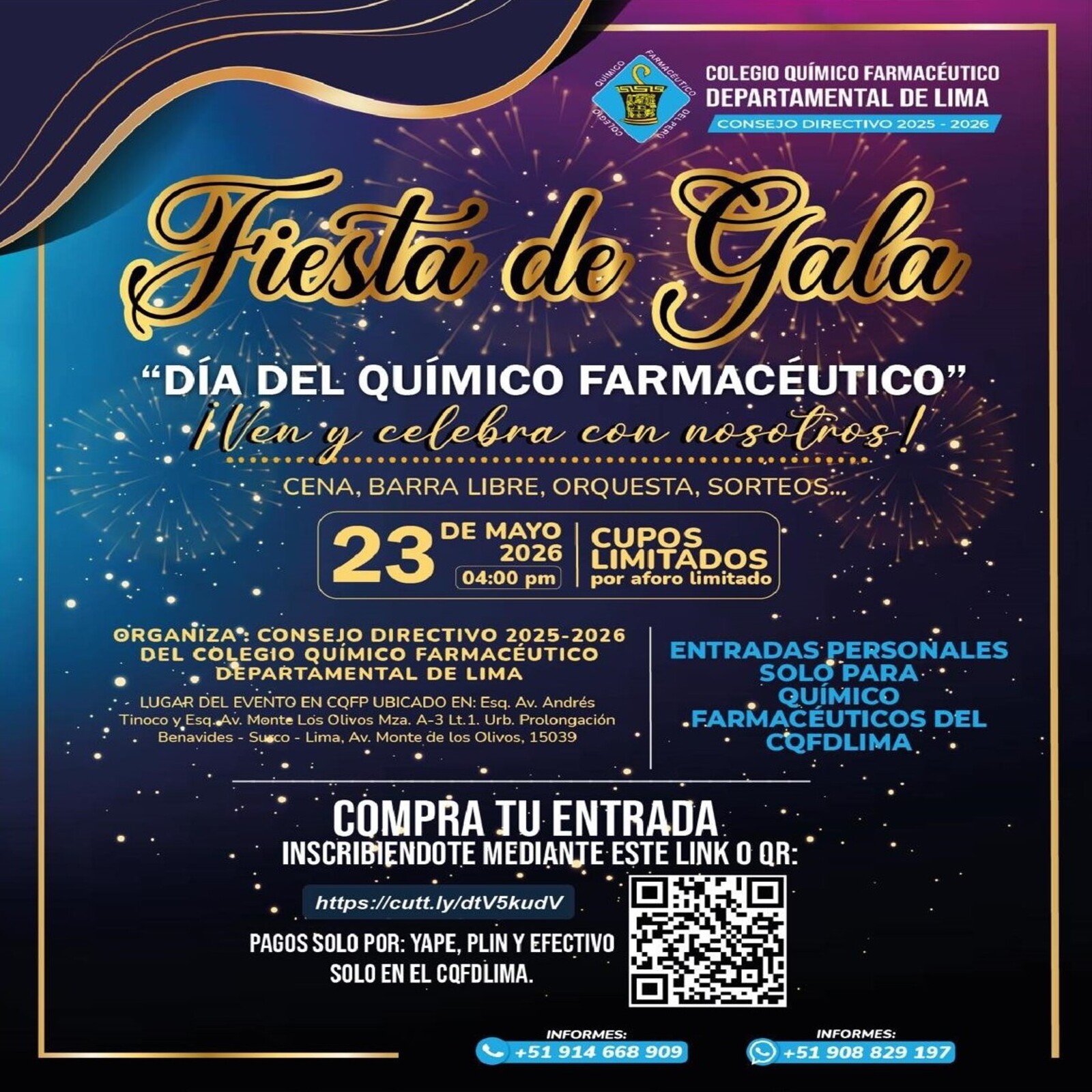 Fiesta de Gala CQFDLima