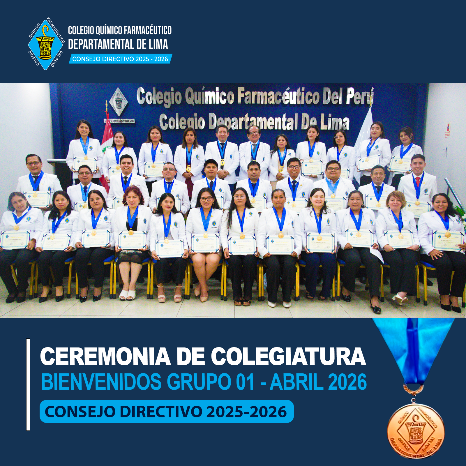 Ceremonia de Colegiatura