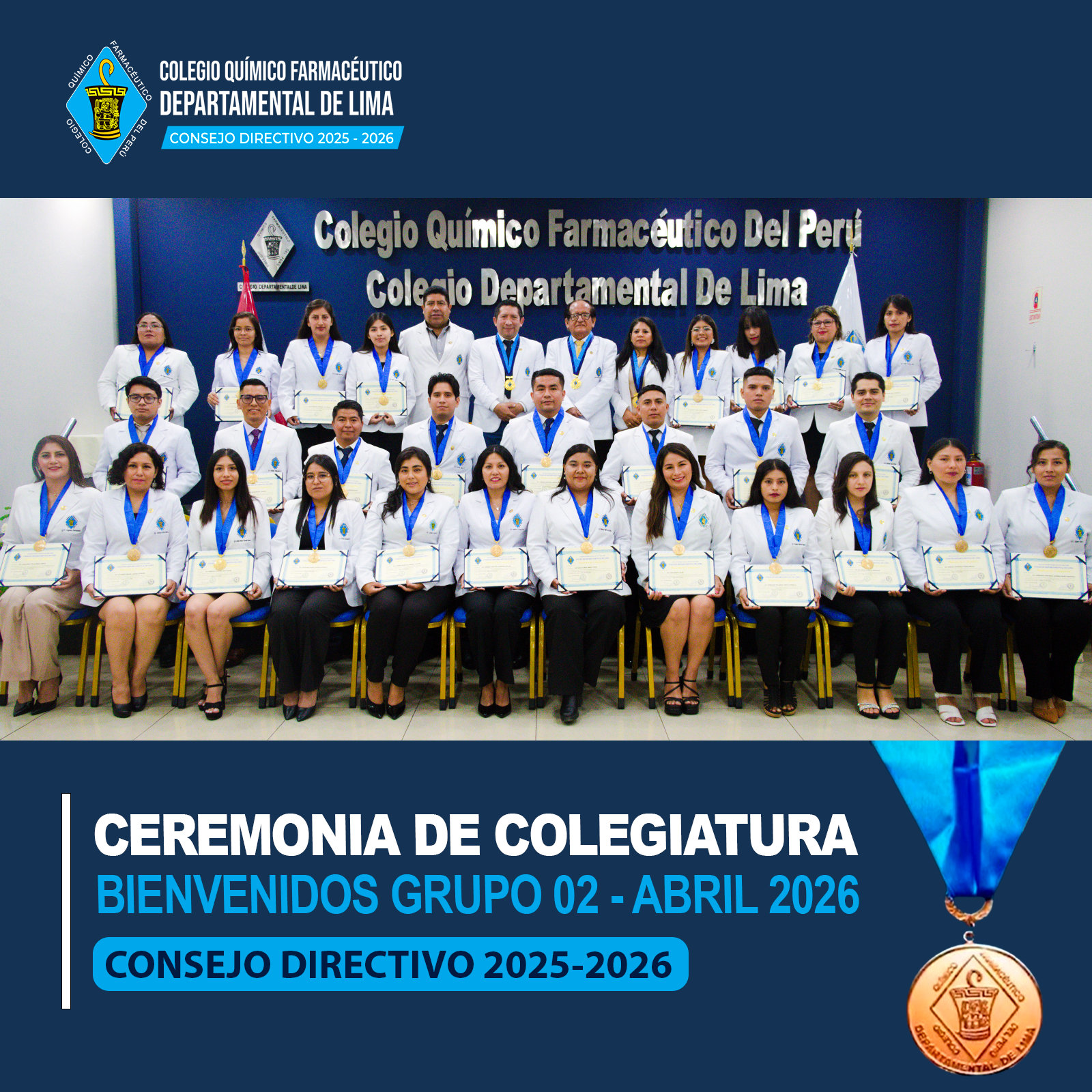Ceremonia de Colegiatura