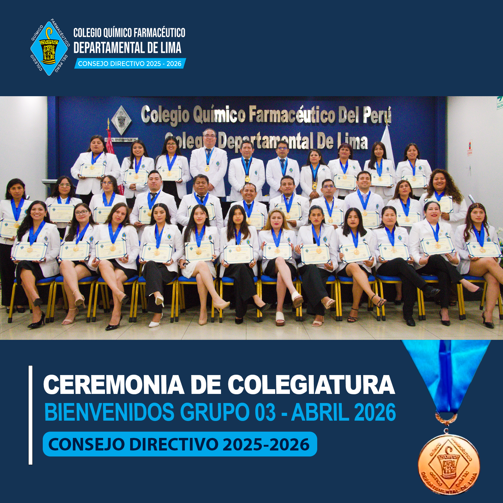 Ceremonia de Colegiatura