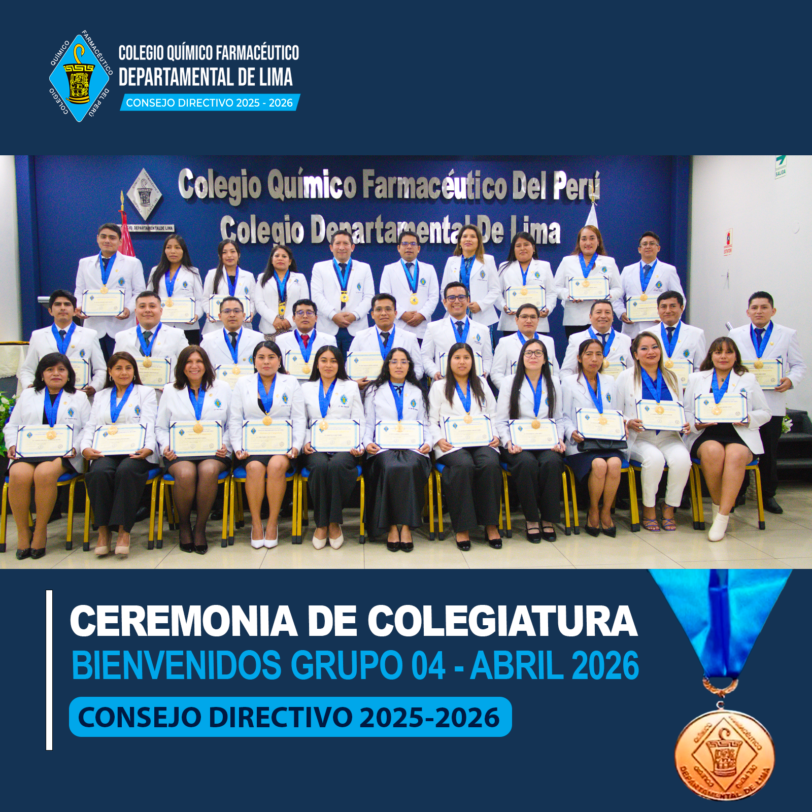 Ceremonia de Colegiatura