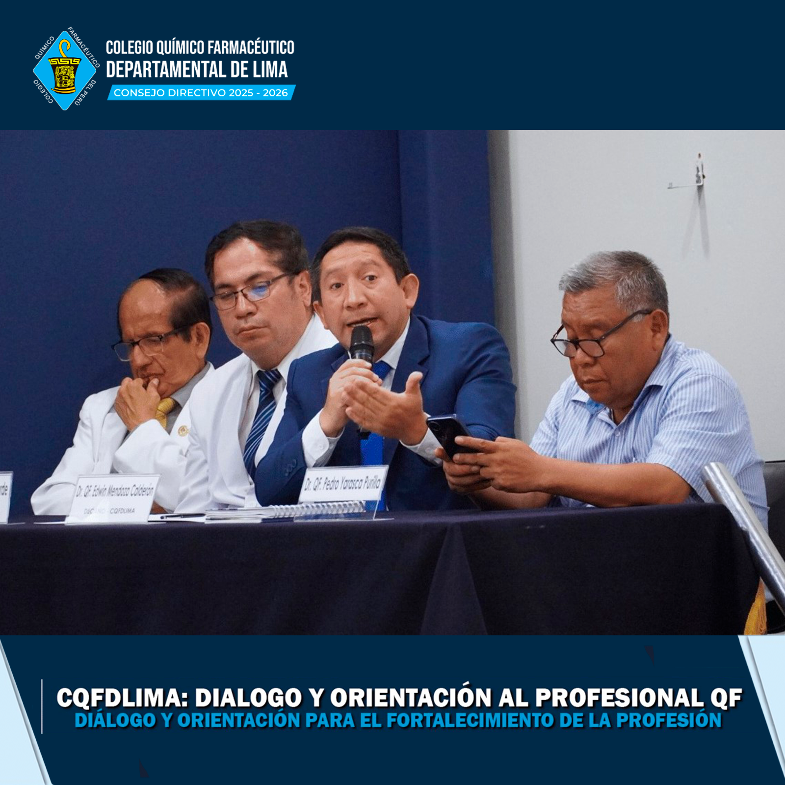 ESPACIO DE DIÁLOGO Y ORIENTACIÓN AL PROFESIONAL Q.F.