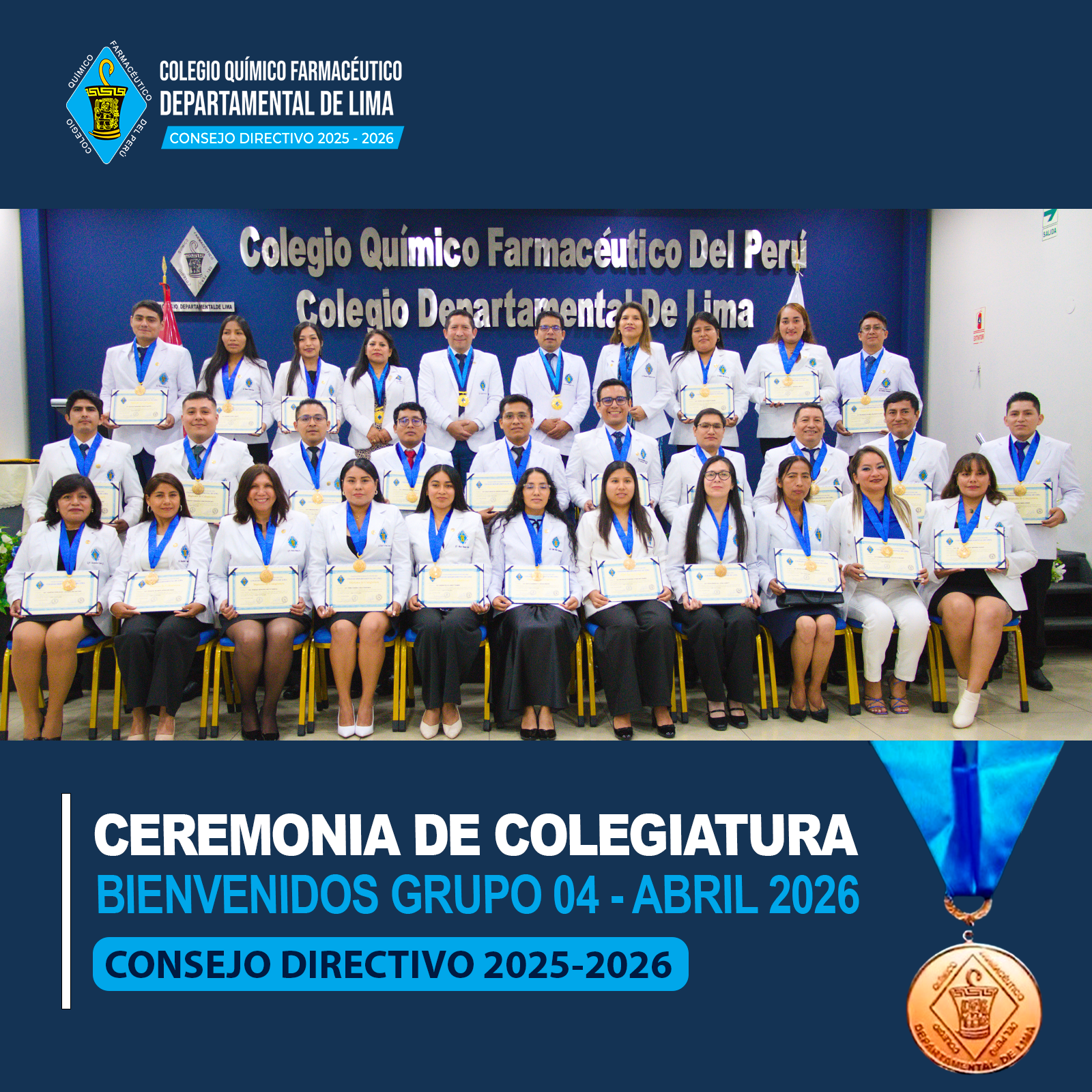 Ceremonia de Colegiatura