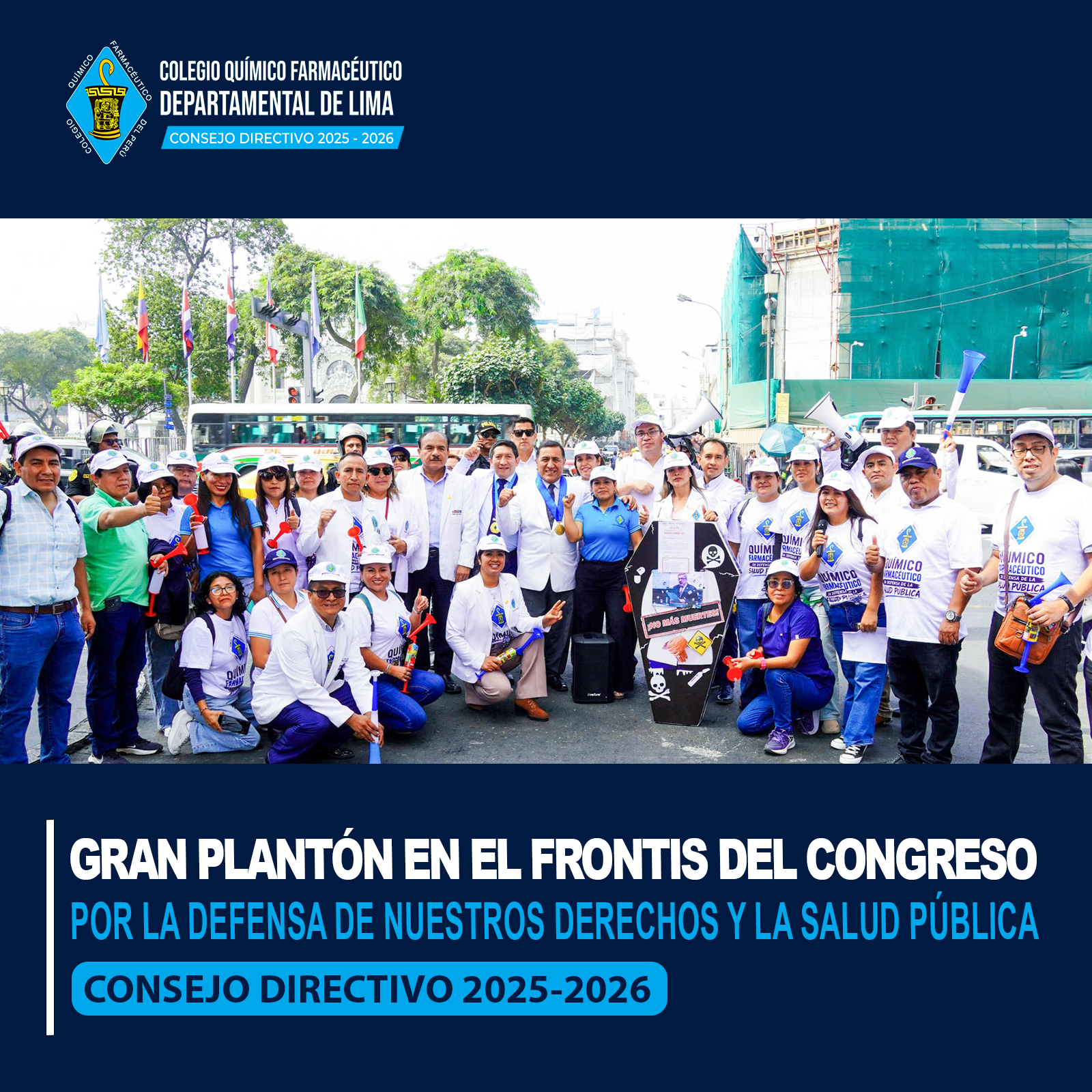 Plantón Congreso CQFDLIMA