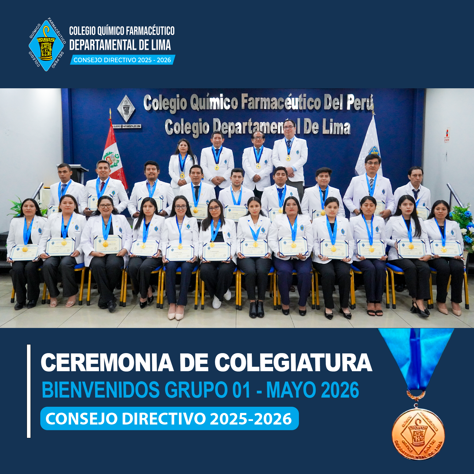 Ceremonia de Colegiatura
