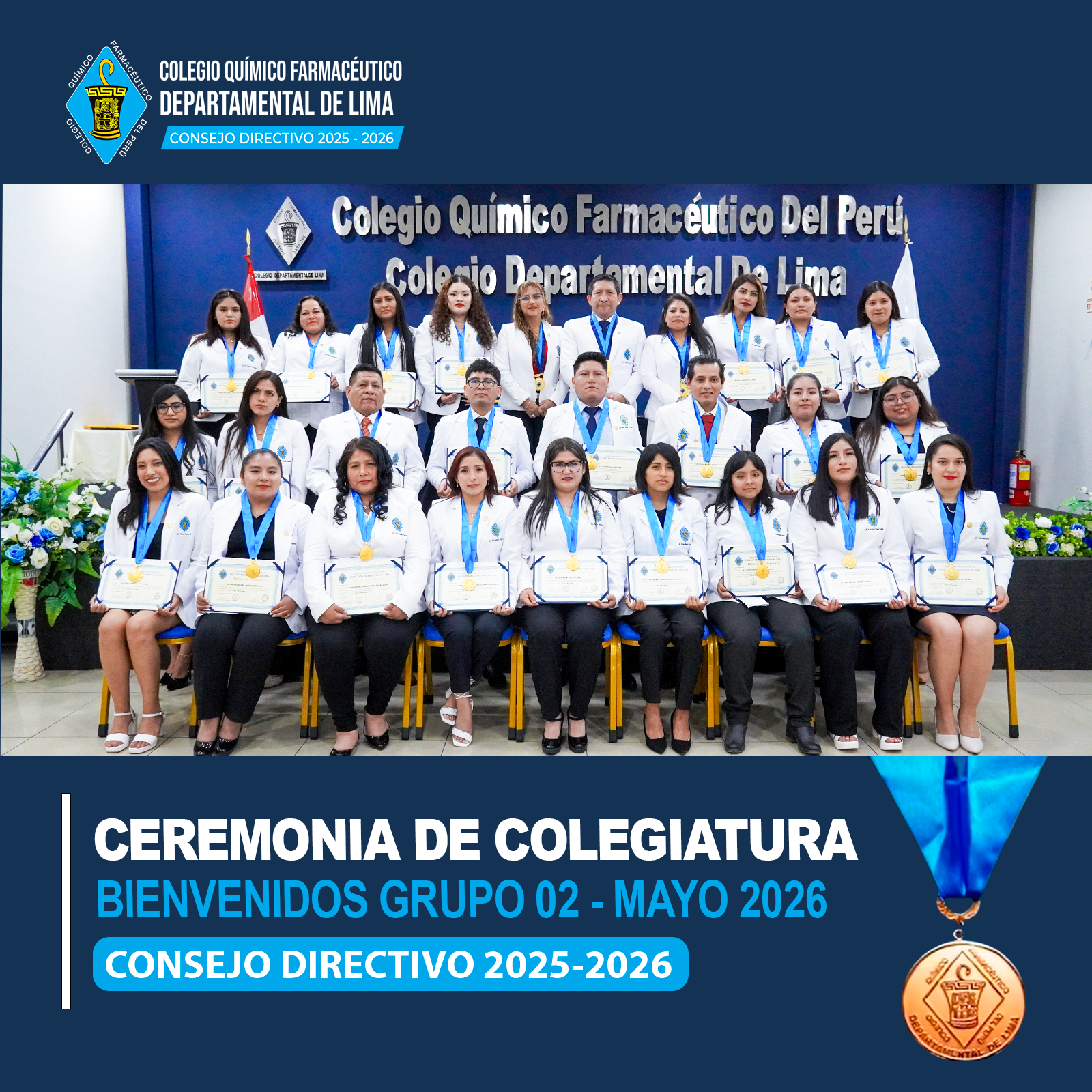 Ceremonia de Colegiatura