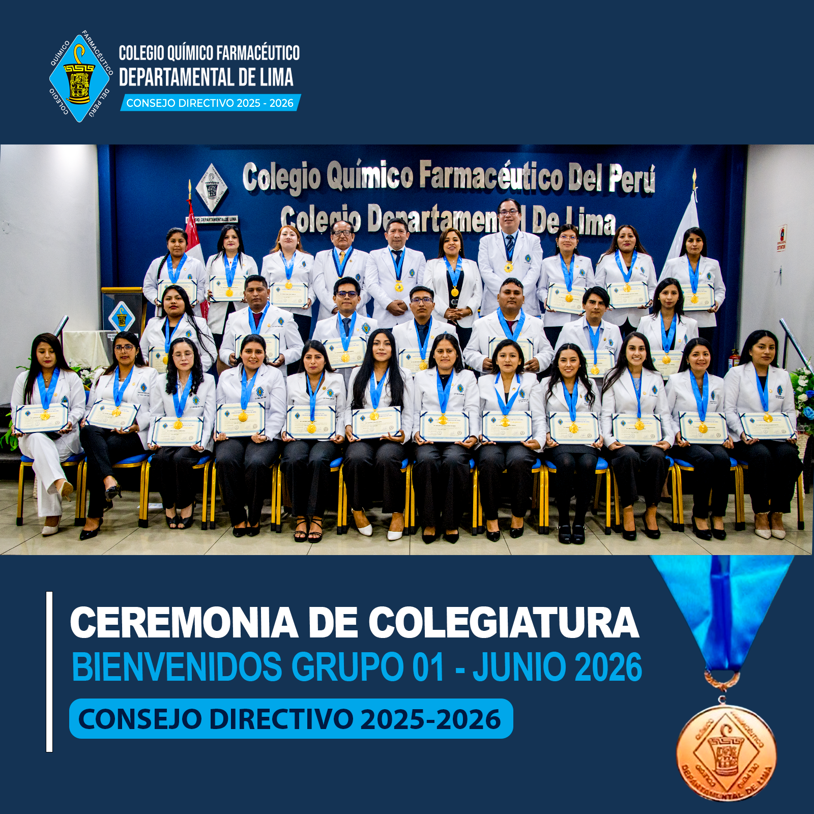 Ceremonia de Colegiatura