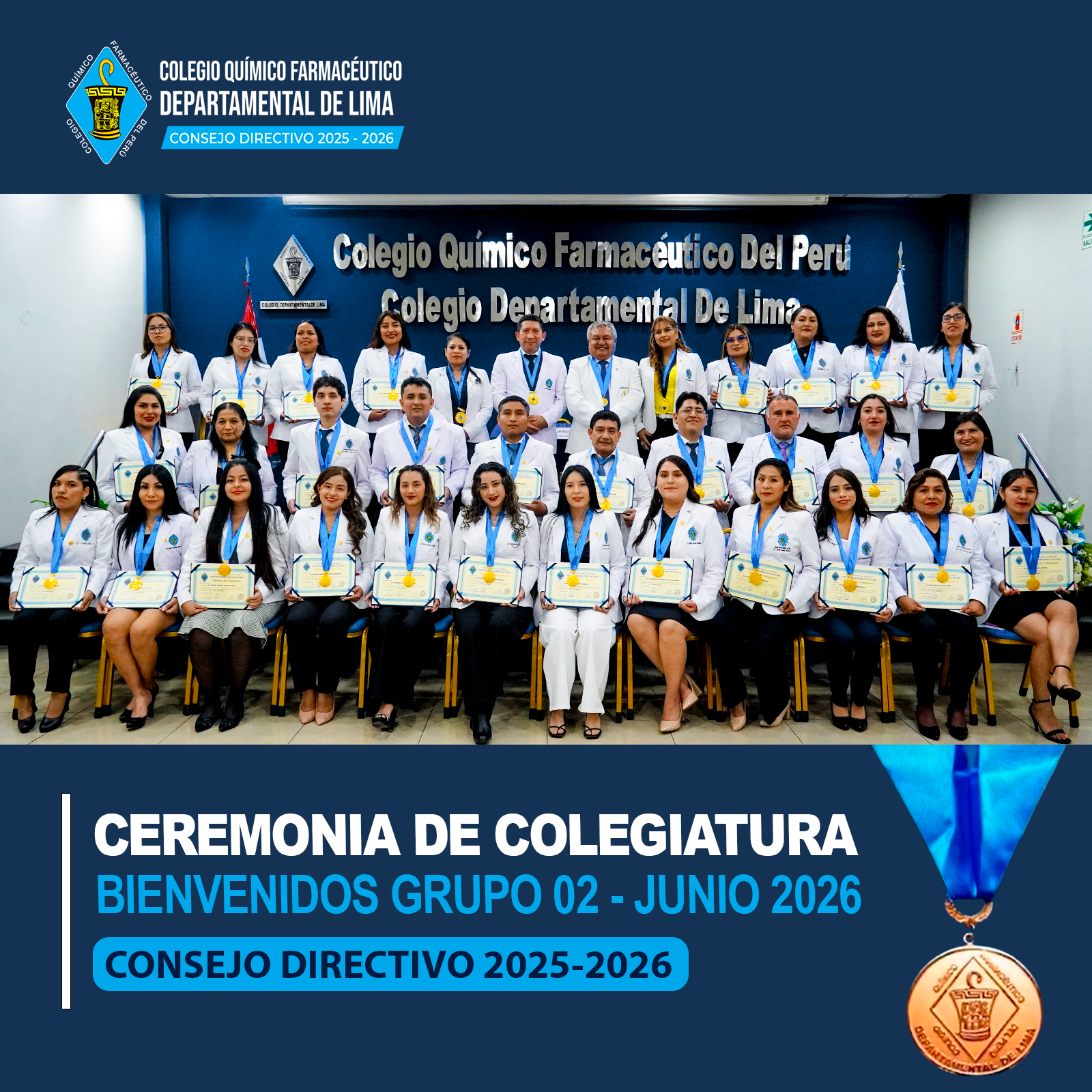 Ceremonia de Colegiatura