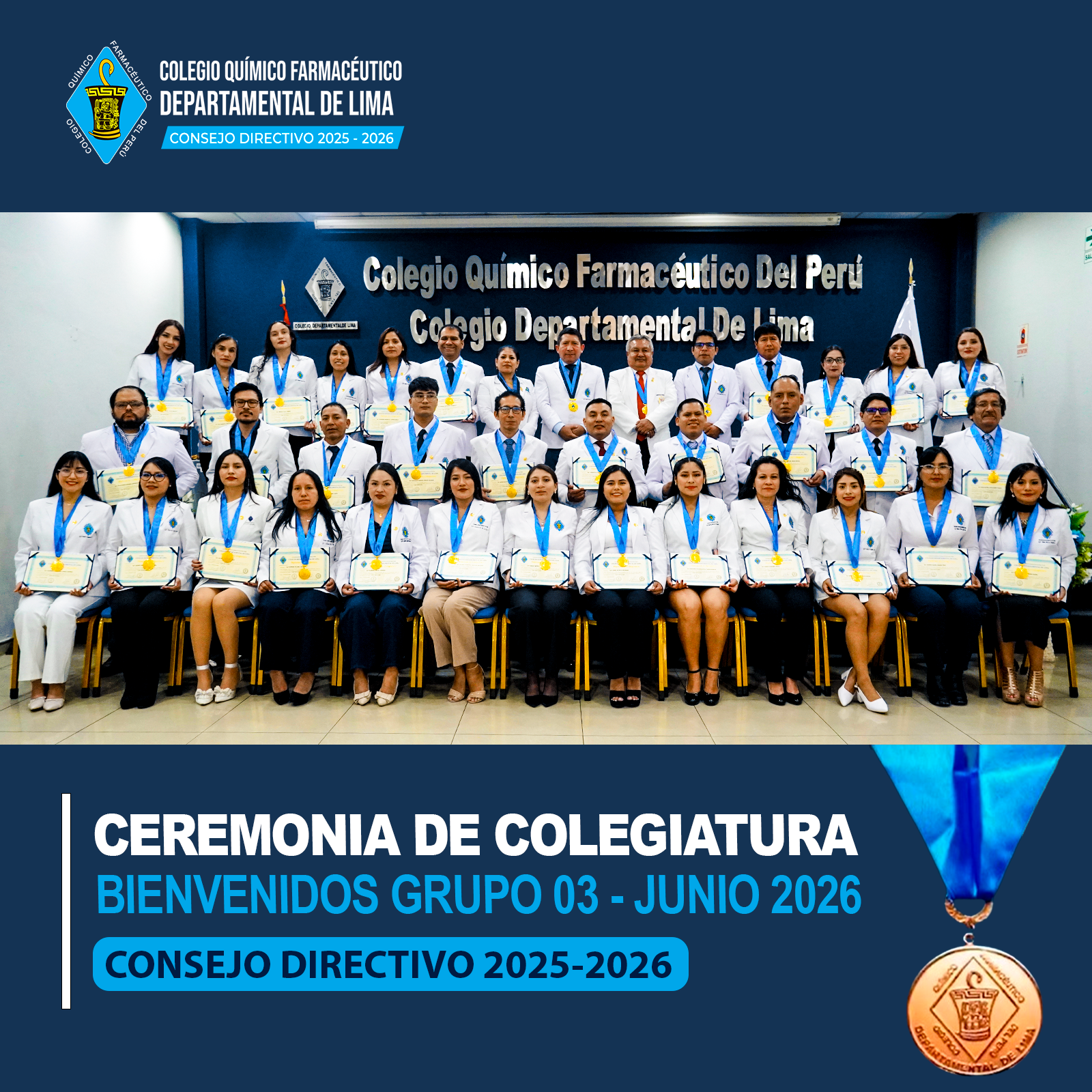 Ceremonia de Colegiatura