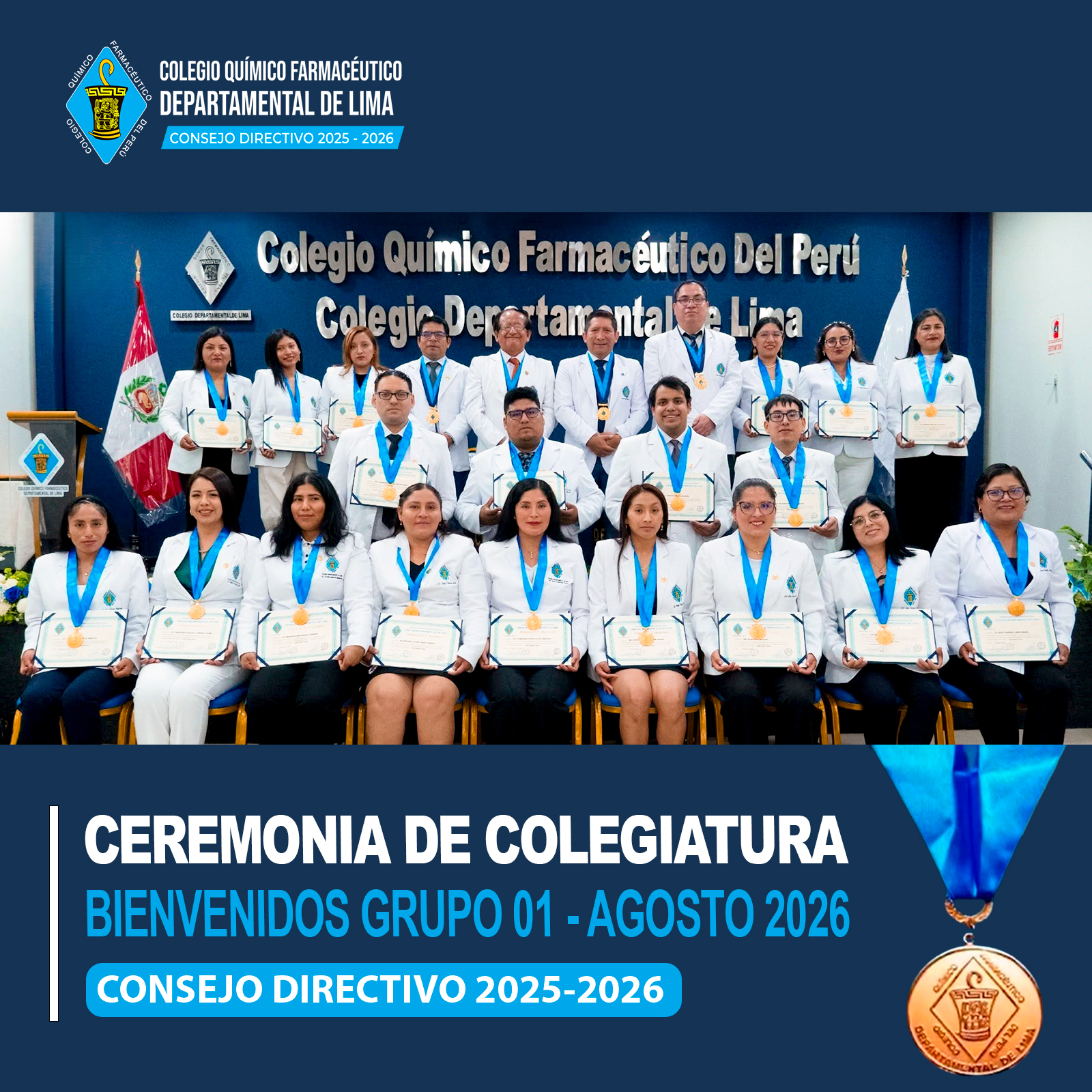 Ceremonia de Colegiatura