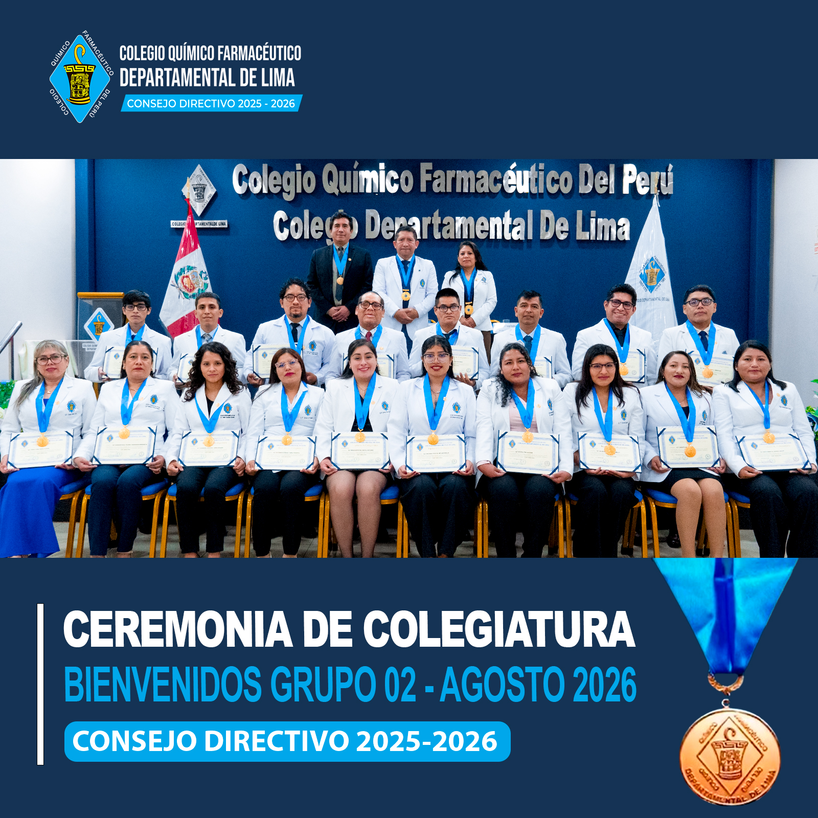 Ceremonia de Colegiatura