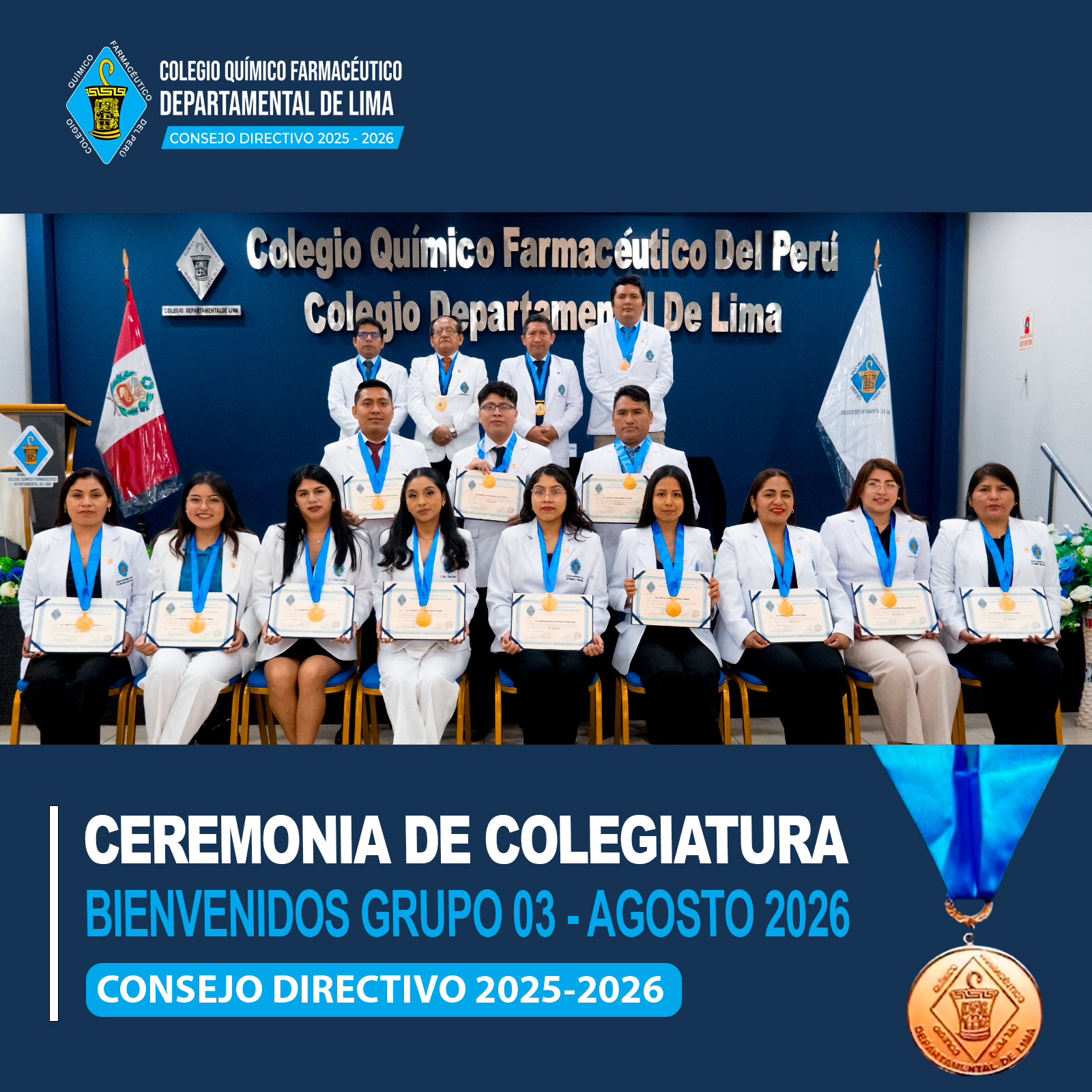 Ceremonia de Colegiatura
