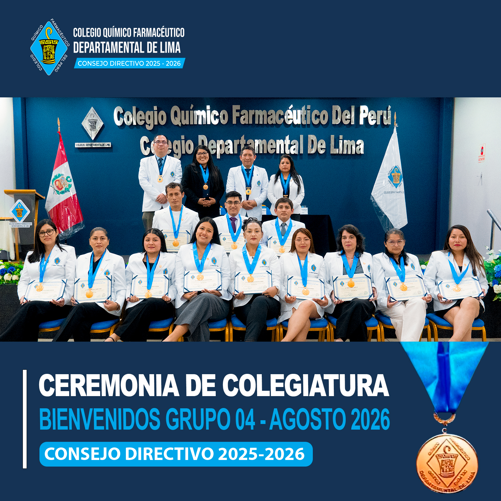 Ceremonia de Colegiatura