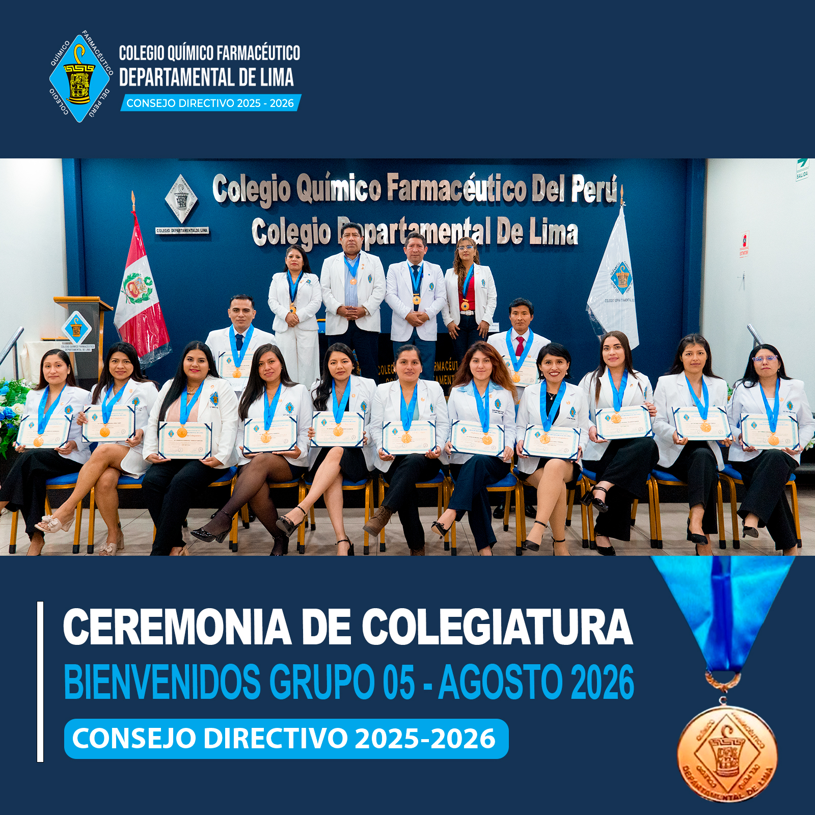 Ceremonia de Colegiatura