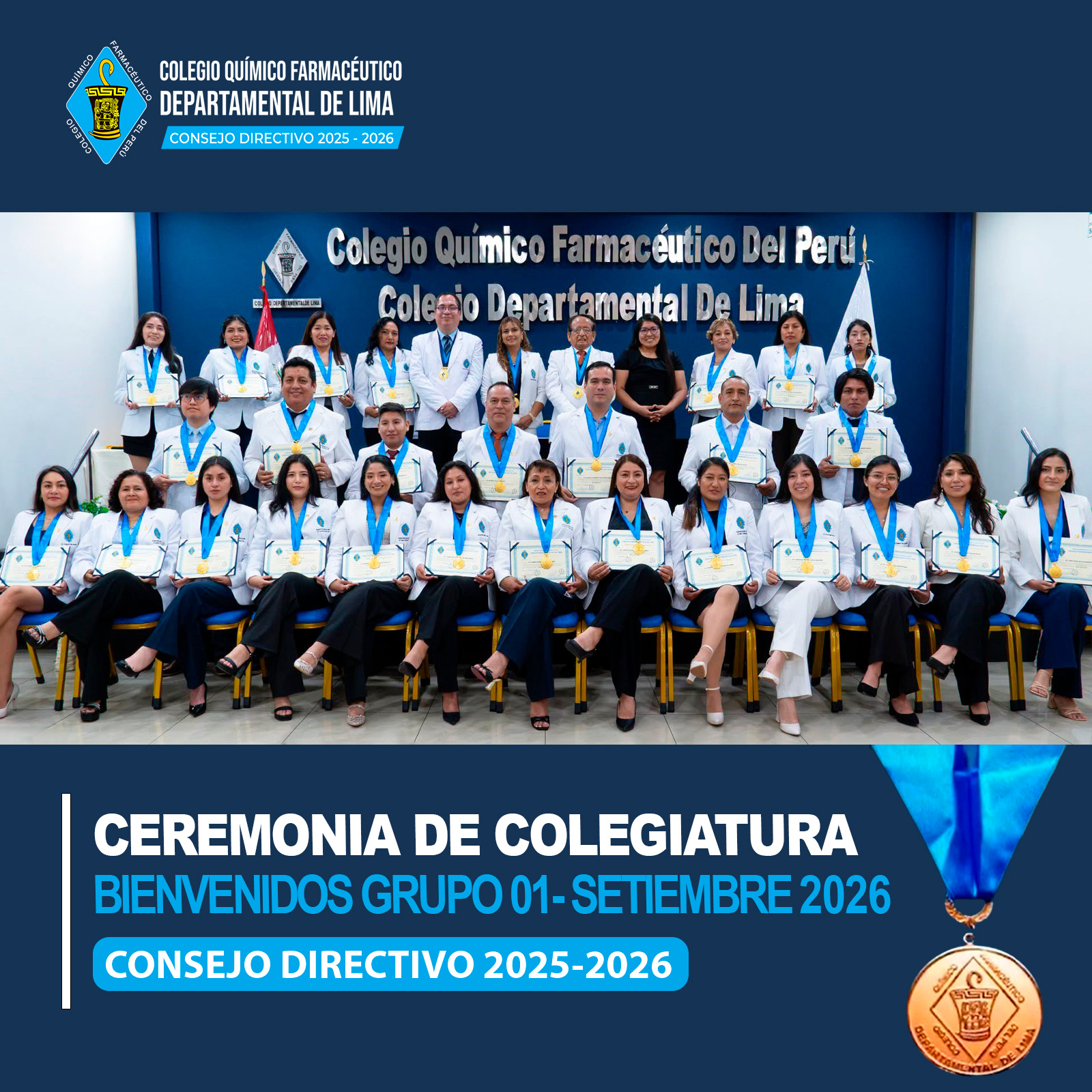 Ceremonia de Colegiatura