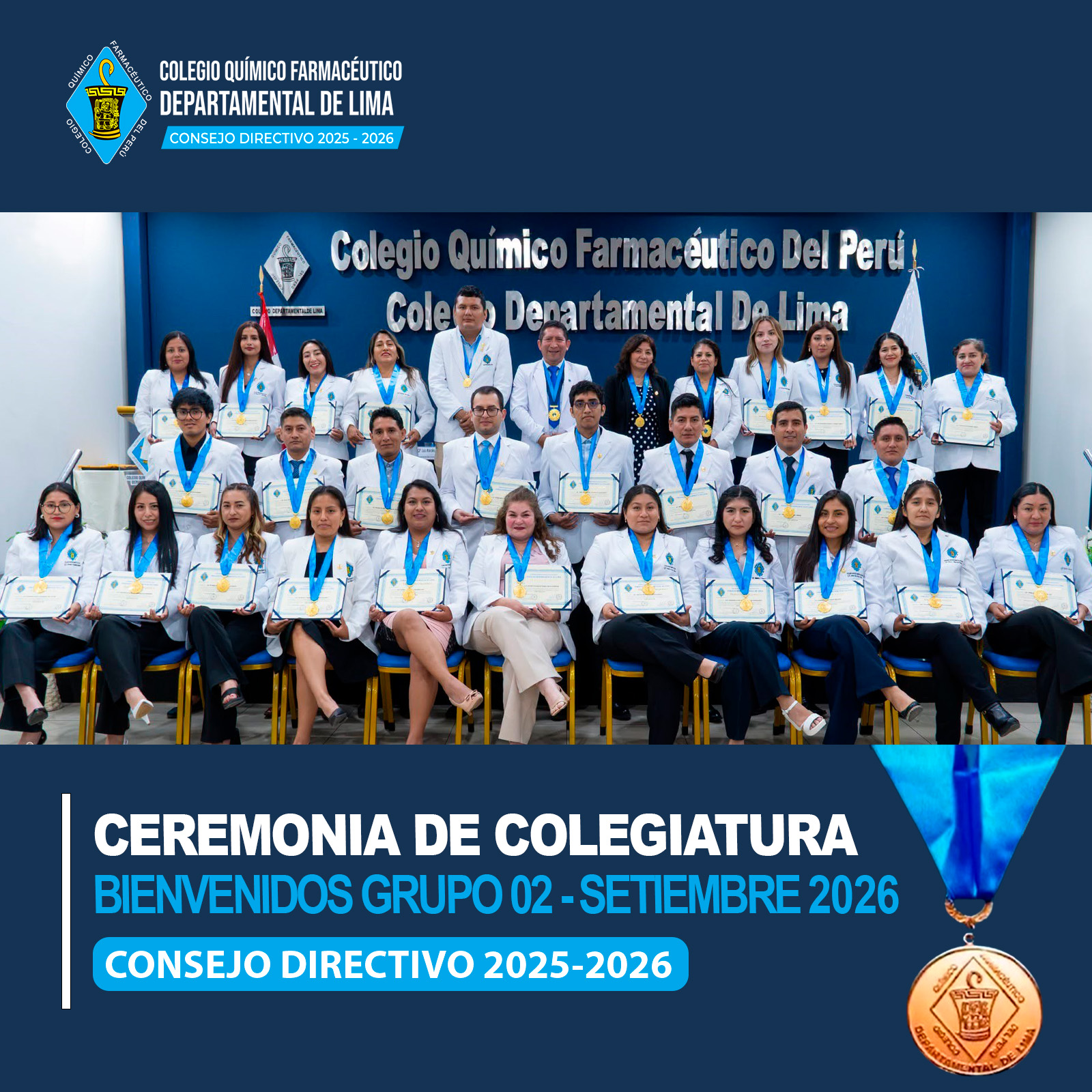 Ceremonia de Colegiatura